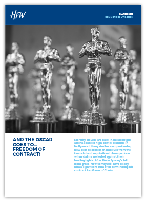 And the award goes to...Freedom of Contract