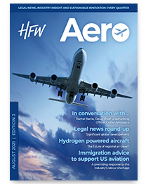 HFW Aero Magazine – Edition 3 -  August 2021