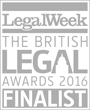 Finalist for Litigation and Dispute Resolution Team of the Year