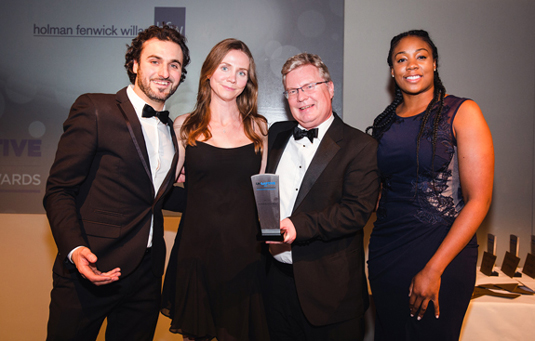 HFW win Law firm of the Year 2017 at UK Captive Services Awards